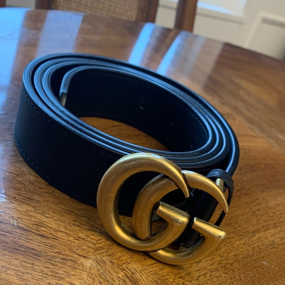 Gucci Belt Double G Gold Belt Buckle - Picture 2 of 3